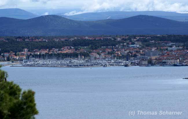 Blick auf Biograd na moru Blick auf Biograd na moru