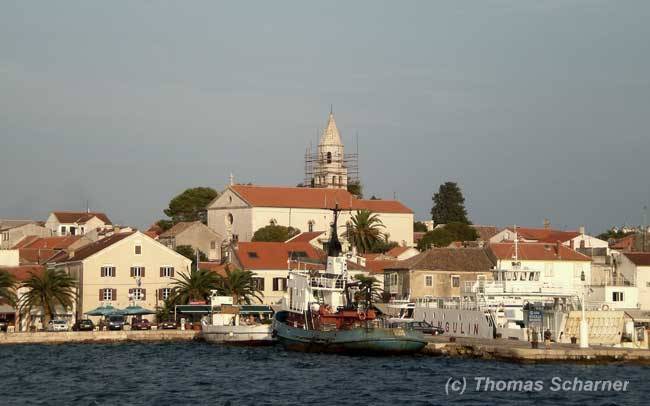 Biograd - Anlegestelle der Fischerei Schiffe